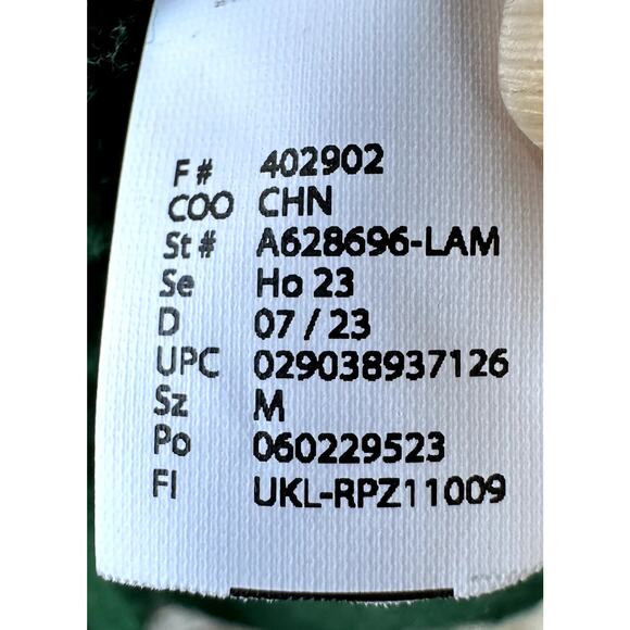 LOGO by Lori Goldstein QVC Brushed Ombre Button Front Cardigan Sz M Maximalist - Picture 7 of 8